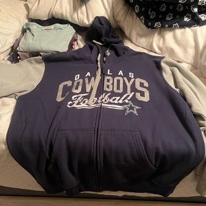 Dallas Cowboys Full Zip up hoodie